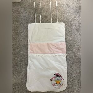 Brand new Monnalisa Donald Duck sleep sack pink and white